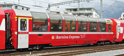 Rhb Ap1302 Panoramawagen "50Jahre Bernina Express".