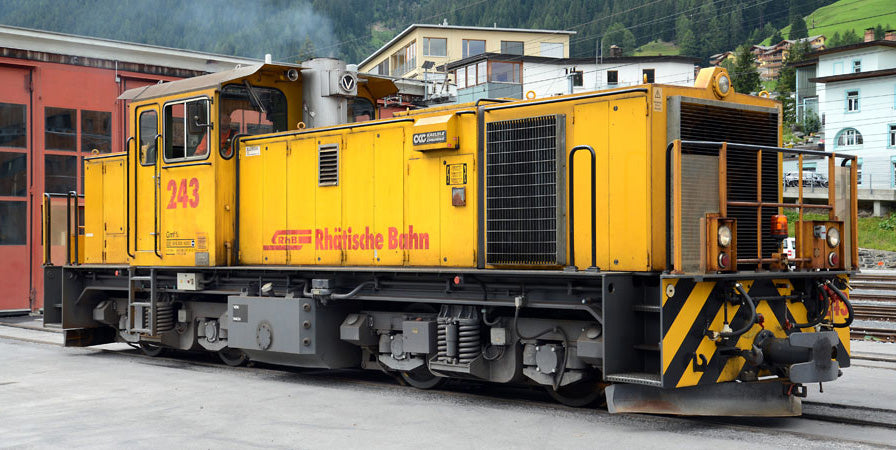 RhB Gmf 4/4 243 Diesellok 4achs – Adler Schmalspurbahnen