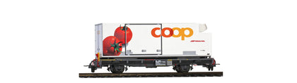Rhb Lb-v 7881 Coop Containerwagen "Tomate"