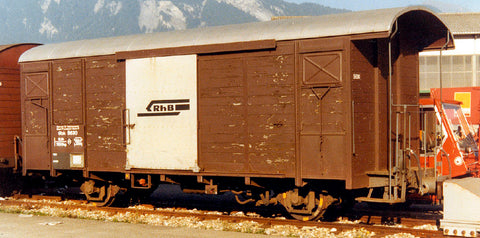 Rhb Gb 5630 Schienenreinigungswagen
