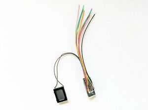 Decodeur Sonore LokSound 5 Nano DCC - Pour Modélisme Ferroviaire N Et TT, Avec Haut-parleur