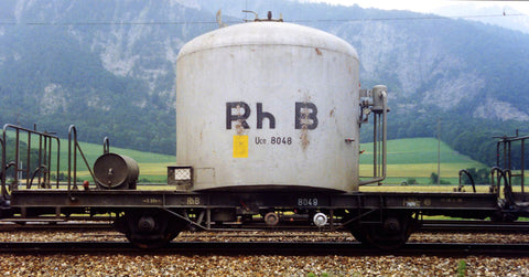 Rhb Uce 8014 "RhB" Mohrenkopf Silber