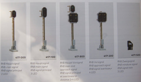 RhB Licht-Vorsignal (4 LED)