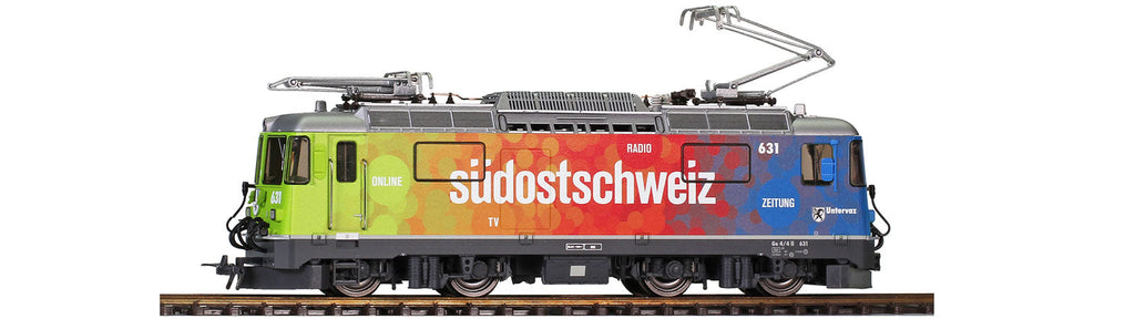 Rhb Werbelok "Südostschweiz"