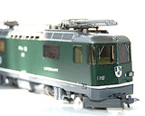 Ge 4/4 II 611 Nostalgielok grün, Grün& Chrom,  Analog