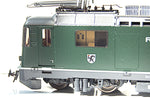 Ge 4/4 II 611 Nostalgielok grün, Grün& Chrom,  Analog