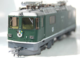 Ge 4/4 II 611 Nostalgielok grün, Grün& Chrom,  Analog