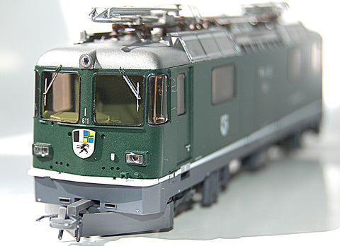 Ge 4/4 II 611 Nostalgielok grün, Grün& Chrom,  Sound.
