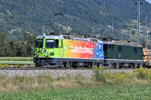 Ge 4/4 II 631 Werbelok "Südostschweiz", Sound.