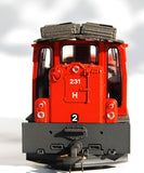 Rhb Gm 3/3 231 Baudiensttraktor Bemo Metal Collection