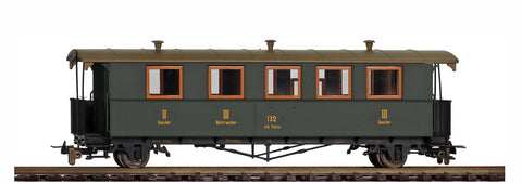 K.W.St.E. 123 Personenwagen 2./3.Klasse grün