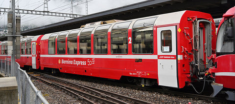 Rhb Bp 2507 Panoramawagen "50Jahre Bernina Express".