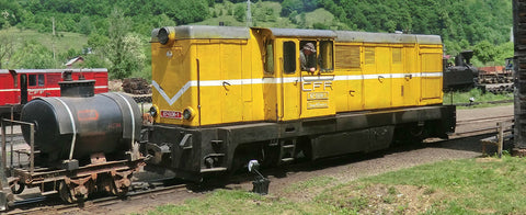 CFF 87 0036-1 Wassertalbahn gelb