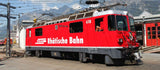 Rhb Ge4/4II 618  Bergün "Rhb-Rätische Bahn" neurot, Kurvensound.