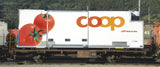 Rhb Lb-v 7881 Coop Containerwagen "Tomate"