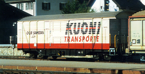 Rhb Gak-v 5420 Großraumgüterwagen "KUONI"