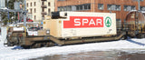 Rhb Sbk-v 7706 4achs Containertragwagen "Spar"