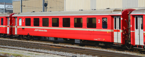 RhB B 2440 EW II rot Einheitswagen