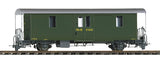 Rhb D2 4043 Packwagen  grün.