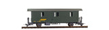 Rhb D2 4015 Packwagen  grün.