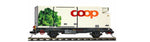 Rhb Lb-v 7876 Coop Containerwagen "Kopfsalat"