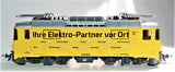 Rhb Ge 4/4II 612 "Burkhalter" Werbelok gelb, Sound.