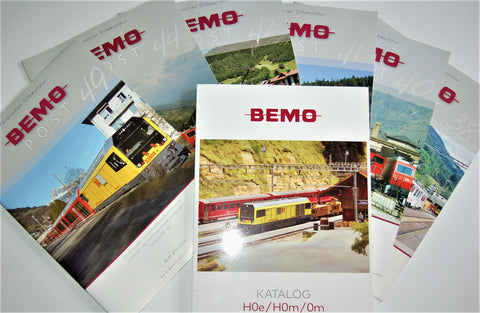 Bemo Kennenlern- Angebot aktueller Katalog + 6x Bemopost inkl. Versand.