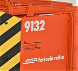 "RhB Räumpflug Xk 9132 orange "Metal Collection"