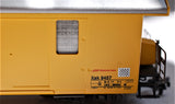 Baudienstwagen mit Schiebetor gelb